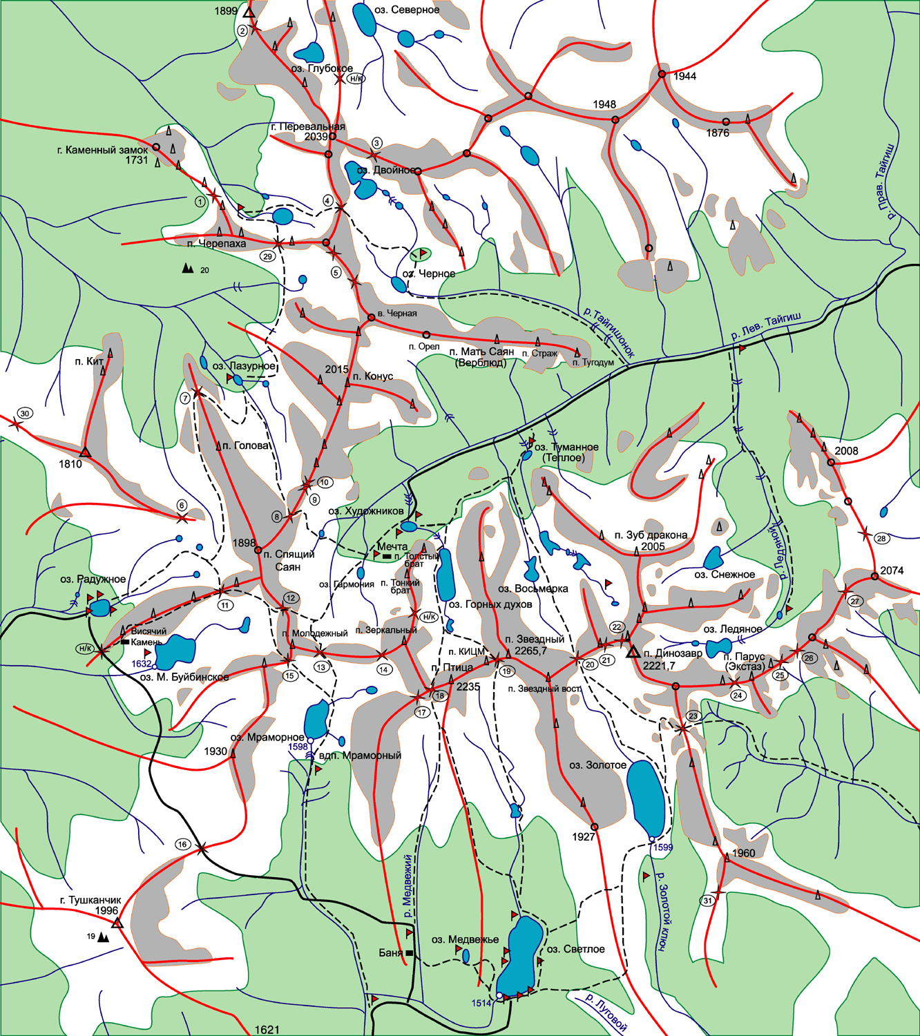 гора карлыган хакасия